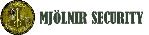 Logo for MJOLNIR MARINE SECURITY LLC